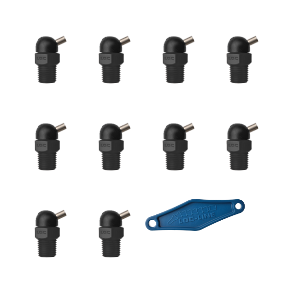 79061-BLK - HPT Black (CT Style) W/Adj Lever Noz=.062X.25 Thread= 1/4" Pack of 10