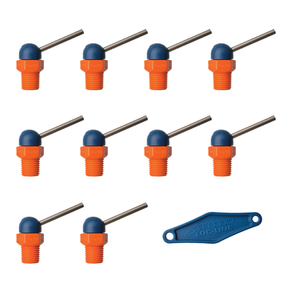 79067 - HPT (CT Style)  W/Adj Lever Noz=.086X1.25 Thread= 1/4" Pack of 10