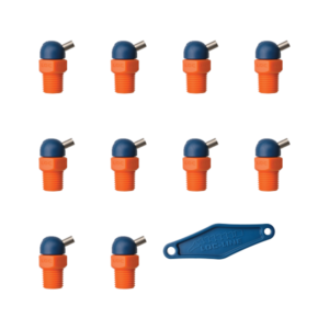 79073 - HPT (CT Style)  W/Adj Lever Noz=.160X.25 Thread= 1/4" Pack of 10