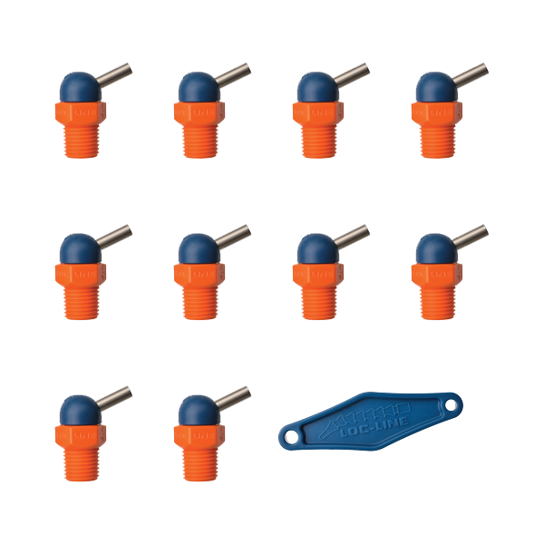 79074 - HPT (CT Style)  W/Adj Lever Noz=.160X.5 Thread= 1/4" Pack of 10