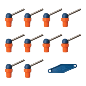 79075 - HPT (CT Style)  W/Adj Lever Noz=.160X1.25 Thread= 1/4" Pack of 10