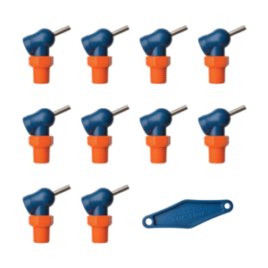 79082 - HPT (XR Style)  W/Adj Lever Noz=.062X.5 Thread= 1/4" Pack of 10