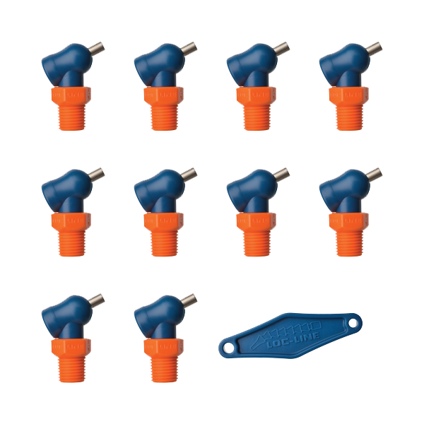 79093 - HPT (XR Style)  W/Adj Lever Noz=.160X.25 Thread= 1/4" Pack of 10
