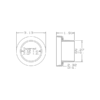 81210 - ShopVac Canister Adapter - Pack of 1 - Image 2
