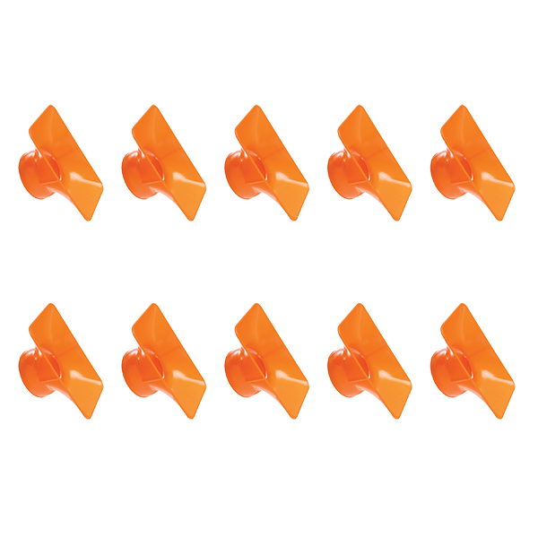 89224 - 6" x 3.5" Rectangular Nozzle - Pack of 10