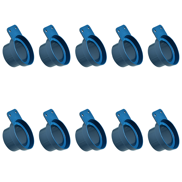 89229 - ShopVac Hose Adapter W/Mounting Tab-Pack of 10
