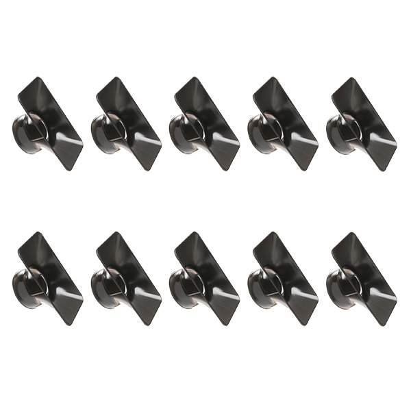89324AS - Anti-Static 6" x 3.5" Rectangular Nozzle -Pack of 10