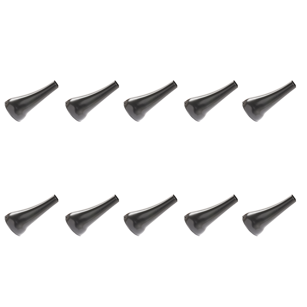 89325AS - Anti-Static Tapered Oval Nozzle - Pack of 10